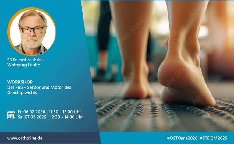 WORKSHOP: Der Fuß – Sensor und Motor des Gleichgewichts